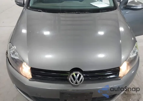 2011 Volkswagen Golf 2.5L 2-Door из США, поврежденный, VIN WVWBB7AJ3BW022965